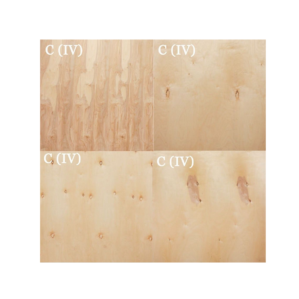 Lavkvalitets birkekrydsfiner (CP/CP, CP/C, C/C)