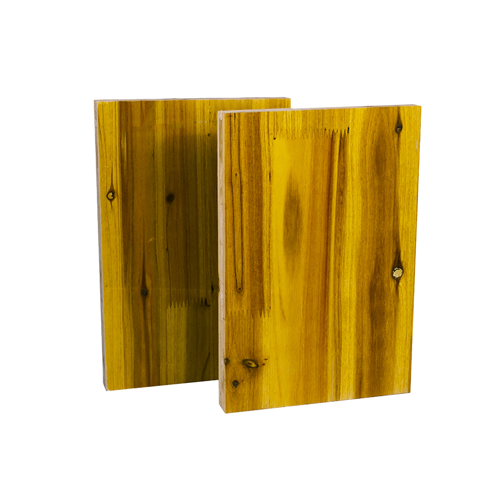 3-lags lukker gult panel